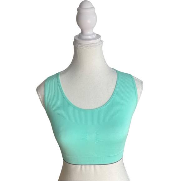 Fornia Racerback Bra Top Green - Picture 1 of 5